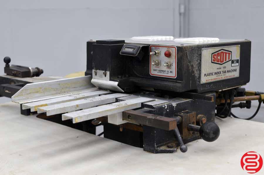 Lot 68 Scott 1800 Plastic Index Tab Laminating Machine WireBids